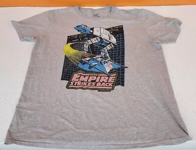 $7.50 • Buy Funko Pop! Star Wars 40th Empire Strikes Back AT-AT Large Gray Graphic T Shirt