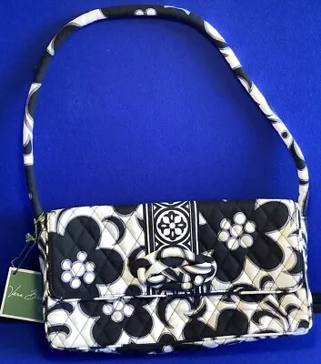 VERA BRADLEY  “Knot Just A Clutch”  Night And Day Black &White . Retired. NWT #3 • $15