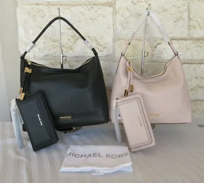 NEW MICHAEL KORS CHOICES: Shoulder Bag Bag+Wallet Set Or Wallet Leather Braided • $355