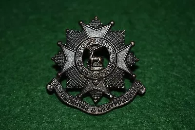 The Bedfordshire & Hertfordshire Regt. Officers Service Dress Collar Badge • £8.20