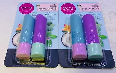 2pk EOS Flavorlab Lip Balm Sticks - Beach Coconut & Eucalyptus • $13.99