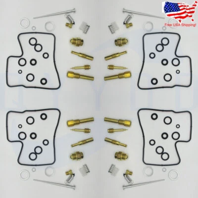 $13.99 • Buy For 1984-1986 Honda V65 Magna VF1100C Magna Carb Repair 4 Carburetor Rebuild Kit