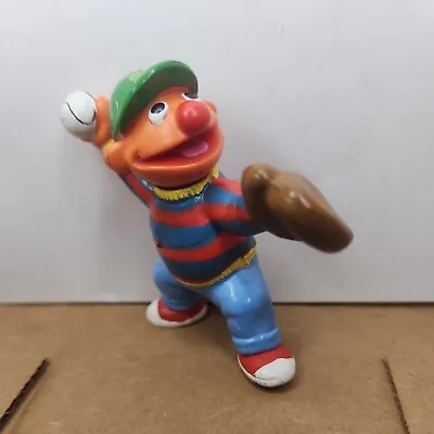 Vintage Applause Sesame Street Muppets PVC Action Figure Ernie Christmas Present • $8.95