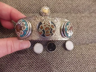 $55 • Buy Noosa Amsterdam Bracelet Lumus Series Single Wrap Size S Takes 3 Original Chunks
