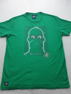 £39.95 • Buy Chunk Clothing Beer Goggles Heineken T-Shirt Green Mens Medium