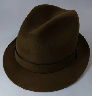 Vintage Champ Silk Finish Felt Fedora Hat 7 3/8  • $39.99