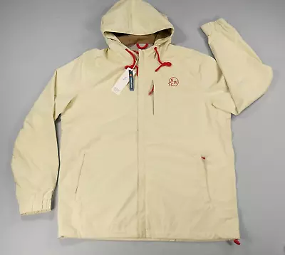 Marine Layer Lightweight Windbreaker Rain Jacket Hood Full Zip Logo** Men XL New • $79.99