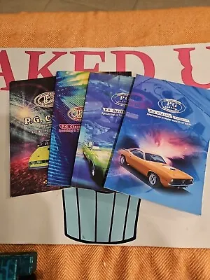 PG CLASSIC RESTORATION REPRODUCTION MUSCLE CARS PARTS CATALOG LOT Of 4 • $29.99