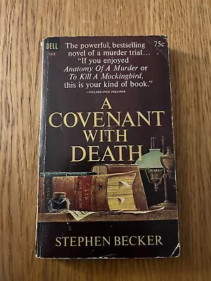 A COVENANT WITH DEATH By STEPHEN BECKER - DELL - 1966 - P/B - £3.25 UK POST • £8.99