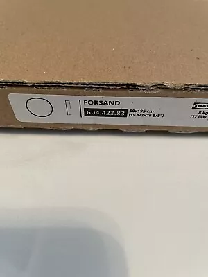 White Ikea Forsand Door For Pax Wardrobe 195x50 BNIB • £12