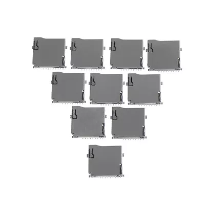 10pc 8 Pin MICRO Card TF Card Holder Memory Card Slot Connector Socket H_;Y5 • $5