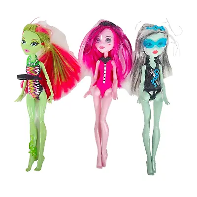 Monster High Doll Mattel Mixed Lot Of 3 Dolls • $21.49