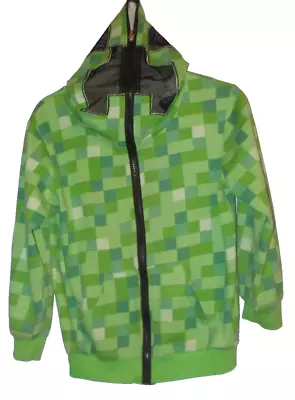 MINECRAFT CREEPER  Boy's Hoodie Age 8-10yrs • £4.50