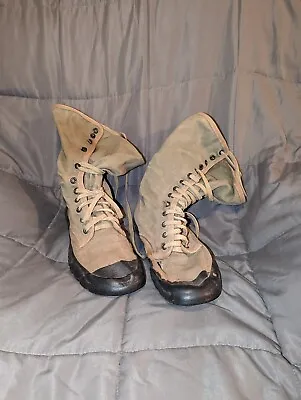 US WW2 M1942 Jungle Boots Dated 1943 Size Small M1943 • $215