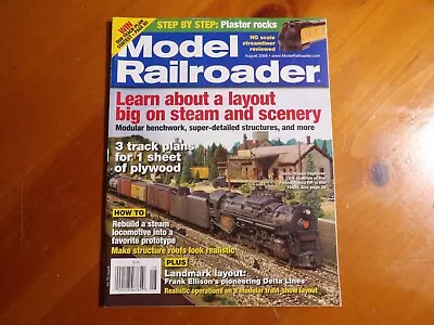 MODEL RAILROADER Magazine August 2008 • $10.99