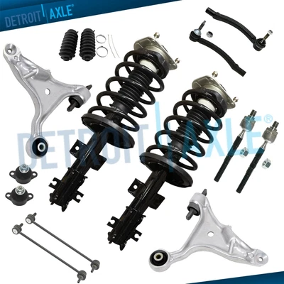 $378.62 • Buy 14pc Front Struts Sway Bar Lower Control Arm Ball Joint Tierod For Volvo S60 V70
