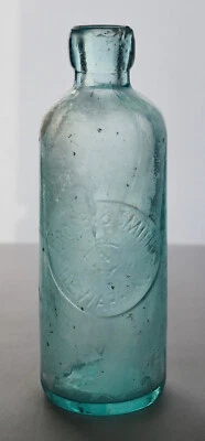 $6 • Buy Old Hutch Hutchinson Soda Bottle – CROSBY & SMITH Newark NJ - NJ0301