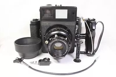 Mamiya Press Universal Camera + P 127mm F/4.7 Lens + 6x9 Film Back Grip + Finder • £187.61