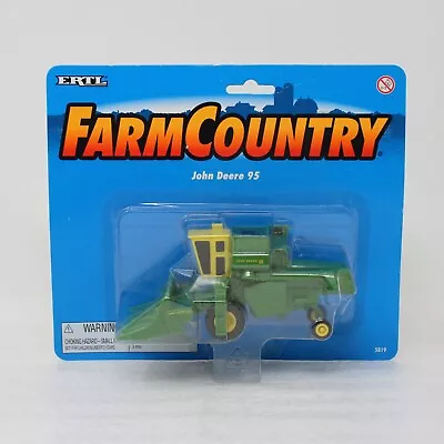 ERTL Farm Country John Deere 95 Combine With 435 Corn Head 1/64 Scale #5819 • $34.95