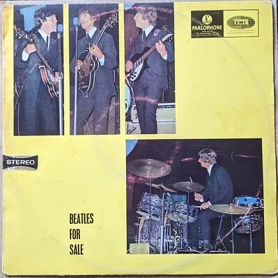 The Beatles For Sale 1st Pressing Aussie  Banner Label STEREO Feb '65 EX Vinyl • $9.99