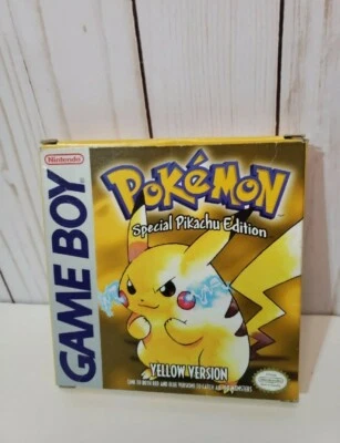 $349.99 • Buy Pokemon Yellow Version Special Pikachu Edition Gameboy - Complete In Box