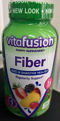 Vitafusion Fiber Gummy VitaminsPeachStrawberyBerry Flavors 5G Fiber 90 Count • $14.99