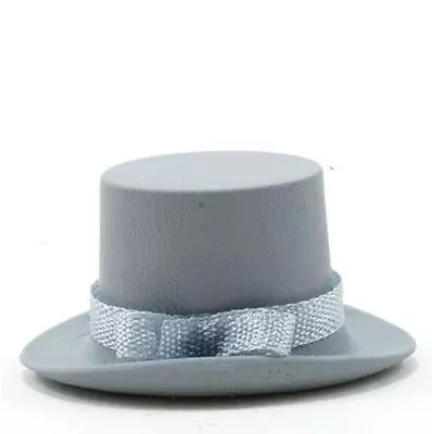 Grey Top Hat Very Tiny MUL5392G DOLLHOUSE Miniature • $3.95