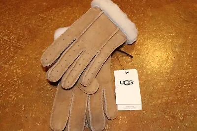 UGG Women's Sheepskin Perforated Vent Gloves~Size Small~Color Chestnut~ NWT! • $49.99