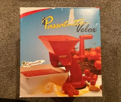 Vintage Rigamonti Passatutto Velox Tomato Press Made In Italy Italian Sauce Mill • $35.99