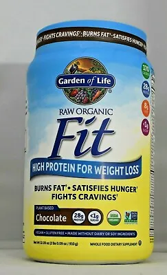 $47.98 • Buy Garden Of Life Raw Organic Fit Weight Loss Chocolate 32.09 Oz 20 Servings