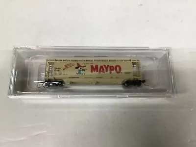Bowser #17148 N Scale “Maypo” PS-2600  2 Bay Covered Hopper Rd. #17481 • $30.95