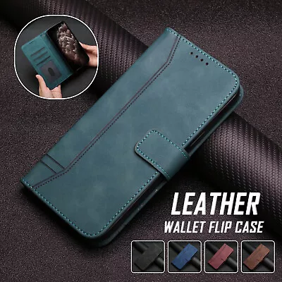 $14.99 • Buy For Samsung S23 S22 S21 S20 FE Ultra Plus Note 20 Case Wallet Leather Flip Cover