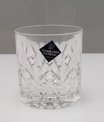 Edinburgh Crystal Tay Cut Whisky Glass Tumbler 3 1/4  8.3 Cm 1st Quality • £22.99