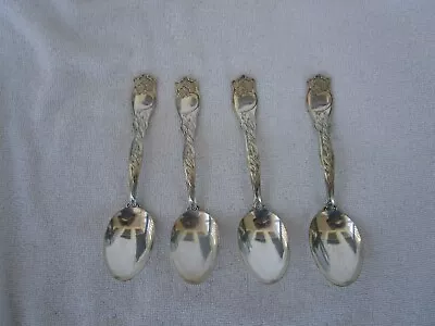 Lot Of 4 Vintage ~[ Mothers ] Silverplated Soup Spoons~~hard To Find+lovely!! • $14.88