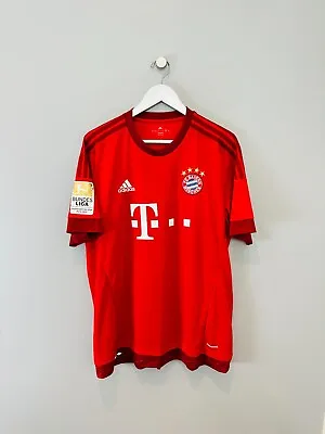 £0.99 • Buy Bayern Munich 2015/16 Home Shirt - Xl - Original Vintage Adidas Football Shirt