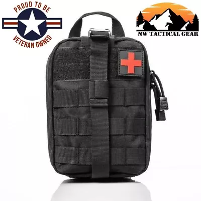 Tactical Pouch First Aid Kit EMT Storage Medic MOLLE Rip-Away IFAK Medical Bag • $9.99