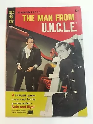 The Man From Uncle #7 1966 Gold Key  VF- Jet Dream Begins • $19.99