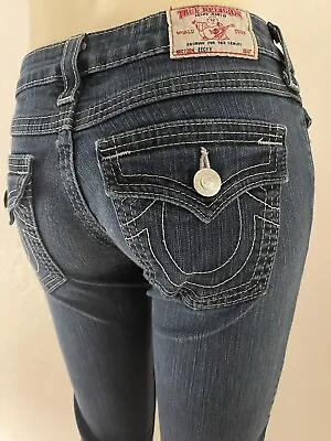 TRUE RELIGION “BECKY” BOOT WOMENS JEANS. 24x34. • $25.62