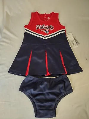 $12.99 • Buy NFL New England Patriots Cheerleader Outfit Size 4T