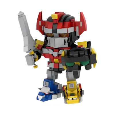 Mech Warrior Colorful Robot Model From TV Series 483 Pieces For Collection • $36.02