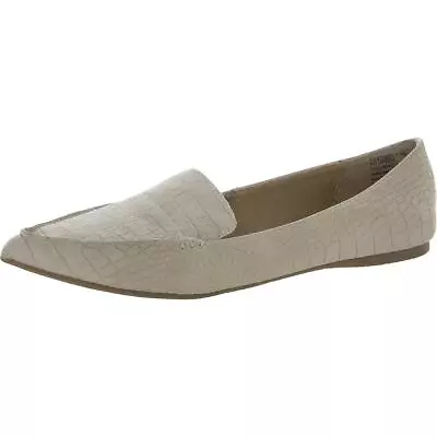 Steve Madden Womens Feather Taupe Flats Loafers Shoes 7.5 Medium (BM) BHFO 7190 • $13.99