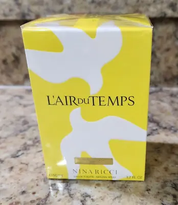 Nina Ricci L'AIR Du TEMPS EDT 1.7oz Womens Perfume Spray Sealed Box • $38.93
