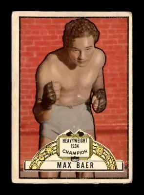 $22.25 • Buy 1951 Ringside #11  Max Baer   VGEX X2624123
