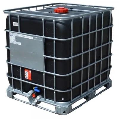 BRAND NEW BLACK Ibc Water Tank. 1000 Litre Ibc Container • £100