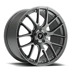 19x8.5 Fittipaldi 360BS Silver Wheels 5x4.5 (35mm) Set Of 4 • $1267.52