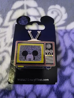 Disney Pin Trading Mickey Mouse TV Pin On Card • $14.99