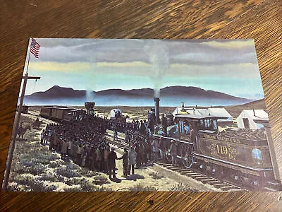 $0.99 • Buy 2 - VTG. The Last Spike Of The Transcontinental Railroad Dining Car Lunch Menu