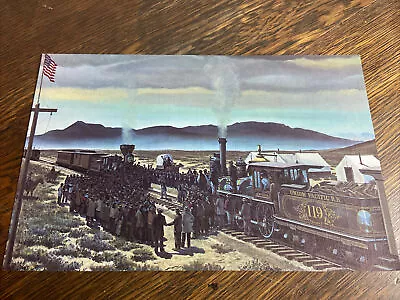 $0.99 • Buy 2 - VTG. The Last Spike Of The Transcontinental Railroad Dining Car Lunch Menu
