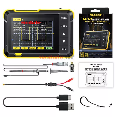 FNIRSI DSO152 Handheld Small Oscilloscope Portable Digital Oscilloscope 200KHz • £25.19