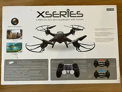 X Series 2.4 GHz Six Axis Gyro Quadcopter With Camera • £50